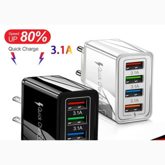 4 Ports 30 Minutes Fast Charging Plug