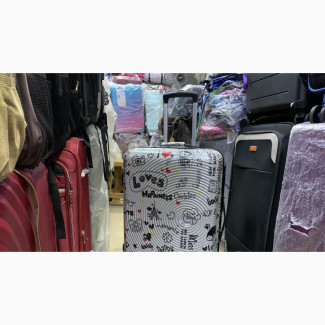 Medium Size Colorful Plastic Travel Luggage