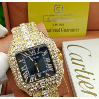 Original Quality Women Cartier Gold Wristwatches