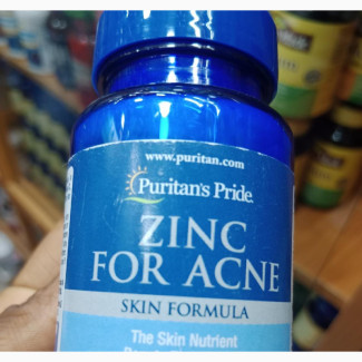 Zinc Acne Skin Formula - Clearer Skin Tablets