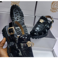 Versace Leather Sandals