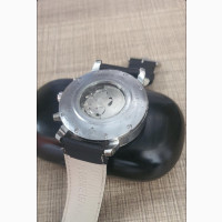 Patek Philippe Geneve Chronograph Leather Wrist Watch