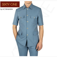 Italian Victor Baron Safari Men#039;s Suits