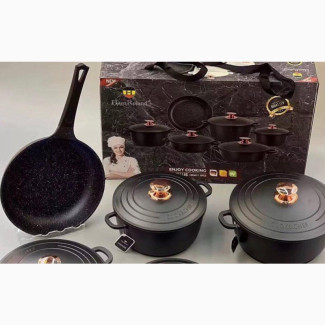 6 Set Original Granite Cookware