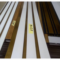 Golden WPC Fluted Wall Panel / Wall Cladding