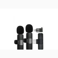 DUAL Type-C Wireless Lapel Microphone for iPhone Android