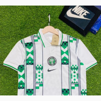 Nigeria Old Retro White Jersey