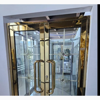 5ft Swing Glass Transparent Glass Door