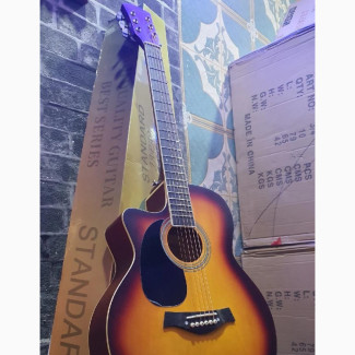 Left Handed Semi Acoustic Guitar - Brand New