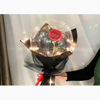 Bobo Balloon LED Rose Bouquet Balloons