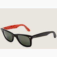 Ray Ban Original Wayfarer Print in - RB2140 - Red