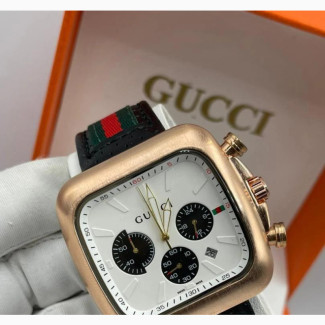 Gucci Leather Quality Watch - Brand New