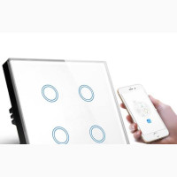 Tuya 4 Gang Smart WiFi Wall Switch