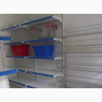 Single Side Supermarket Shelf
