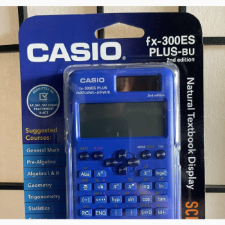 Casio FX-300ESPLS2-S Scientific Calculator Blue