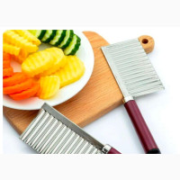 Potato Crinkle Cutter - Perfect for Crinkle Cut Chips and More