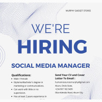 Social Media Manager - Murphy Gadget Stores