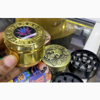 Metal Crusher/Grinder - Brand New, Black, Gold, Yellow - Unisex