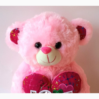 Pink Teddy Bear - 35cm