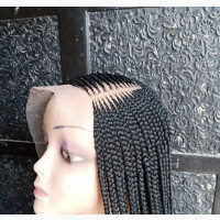 Stunning Ghana Weaving Braided Wig