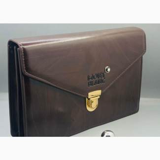 Montblanc Clutch Leather Bag for Men#039;s