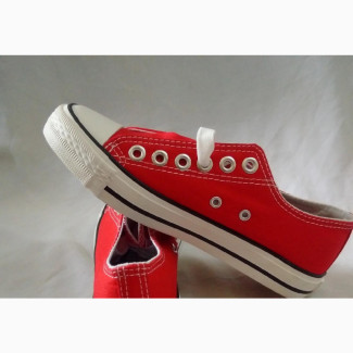 Red Colour Unisex Sneakers - Sizes 36 and 37