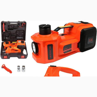 3in1 Electric Car Jack Tyre Inflator And Wrench 5tons