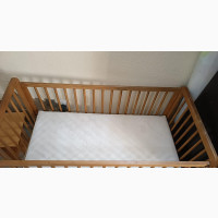 Baby Cot With Mattress
