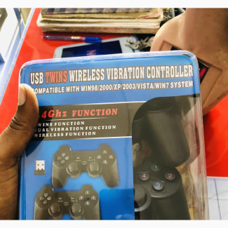 USB Twin Wireless Vibration Controller