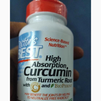 Doctor#039;s Best, High Absorption Curcumin, 500 Mg, 120 Capsule