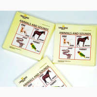 Brand New Animals and Sounds Picture Cards for Kids 5-7 Years Old