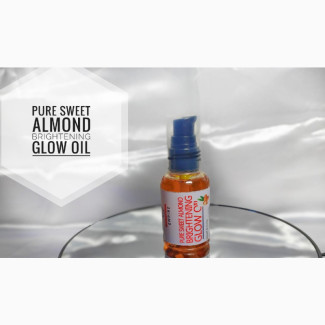Pure Sweet Almond Brightening Glow Oil for All Skin Type
