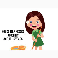 Female House Help (Live-In) Needed Urgently