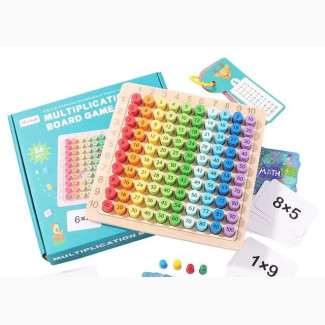 Montessori Multiplication Board Game