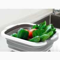 2 in 1 Multifunctional Folding Chopping Board
