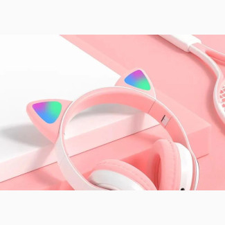 Cat Wireless Headphones Bluetooth Stereo Music