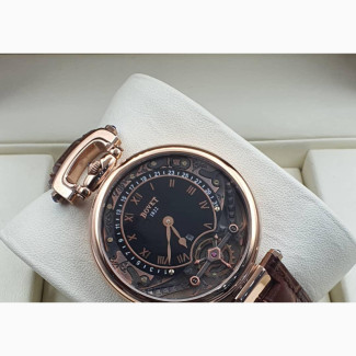 High Quality BOVET Leather Band Watch Available in Store