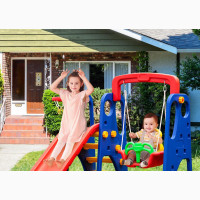 3 in 1 Junior Slide and Swing Set