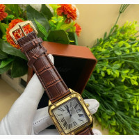 Cartier Leather Wristwatch