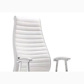 Home Interiors Leather Office Chair with Swivel Feature