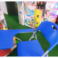 Foldable Classroom Chair With Writing Arm