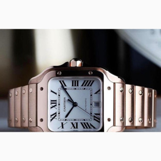 CARTIER Rose Gold Chain Watch - High Quality and Brand New