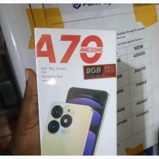Itel A70 128 GB Gray