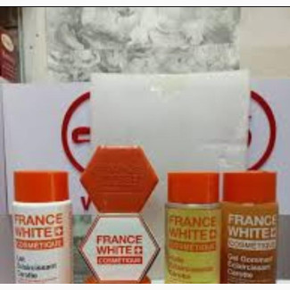 France White+ Cosmetique Lightening Body Lotion Scrubing Gel