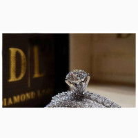 Sparkling Crystal Wedding Ring for Her