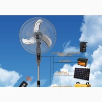 Qasa 18 Inches AC/DC Standing Fan + Remote -Non Rechargeable
