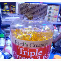 Earth Creation Triple Omega 3, 6, 9. 200softgel