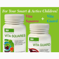 Vita Squares (180 Tabs), Vita Guard(120 Tabs)Kids Package
