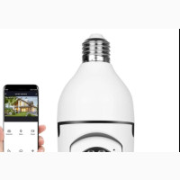 1080p Smart Home P2p PTZ IP With Bulb Socket Wifi Camera