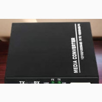 Pair Gigabit Fiber Optic Optical Electrical Media Converter
